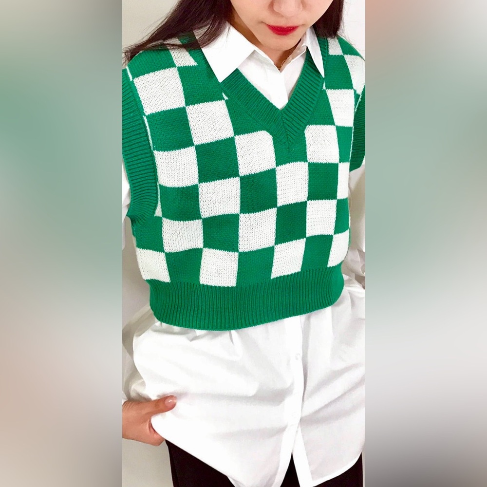 NEW W/O tags Streetwear Society Knit Sweater Vest
Women's Size L
Never worn!